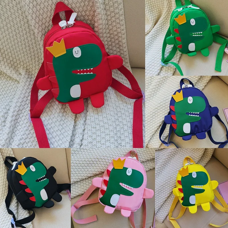 Cute Kids Kindergarten School Bag 3D Cartoon Dinosaur Mini Backpack New Baby Boy Girl School Bag