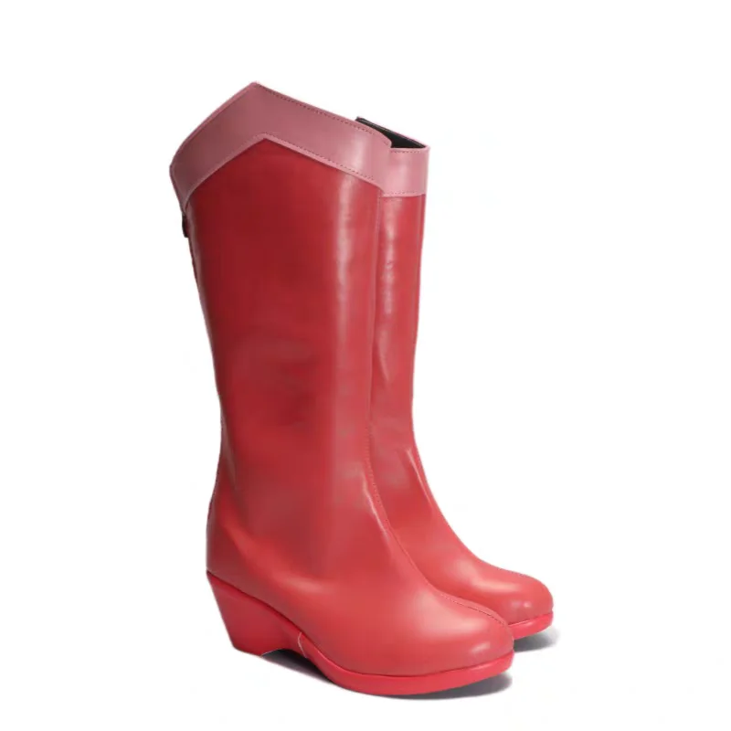 Invincible Atom Eve botas de Cosplay zapatos accesorios de Halloween accesorios de fiesta de Halloween personalizados en tallas grandes para hombres y mujeres