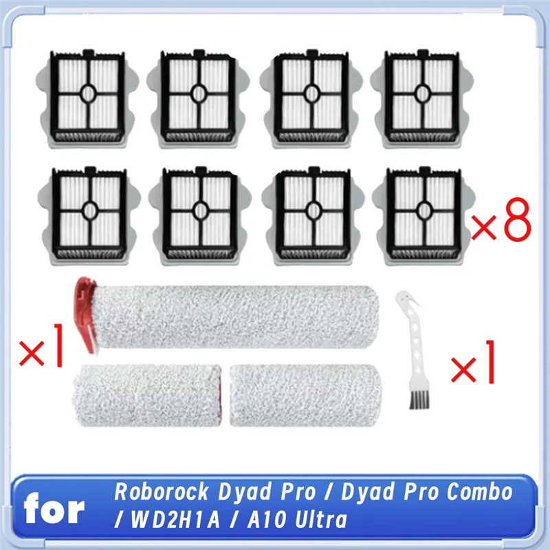 

B99A-For Roborock Dyad Pro Combo WD2H1A / A10 Ultra Sweeper Accessories Main Brush And Filters Accessories