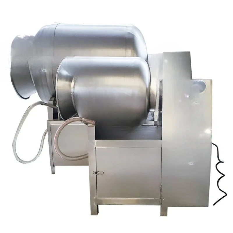 OEM Chicken wing rolling and kneading machine Adjustable speed vacuum flavoring machine Beef rapid marinating machine
