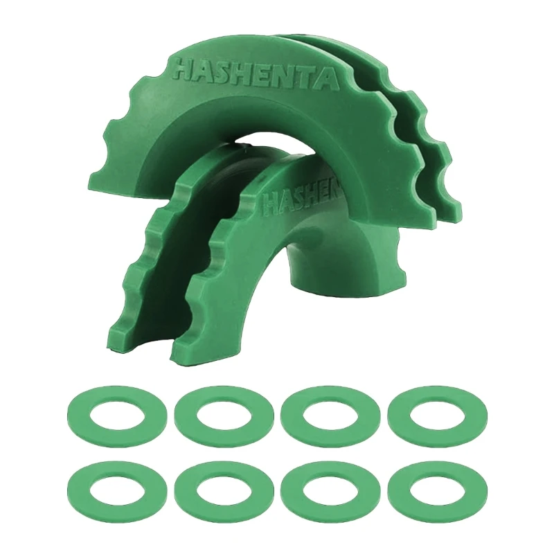 Auto Car Truck D-ring 3/4 5/8 inch Shackle Covers Isolator Washers Set Universal