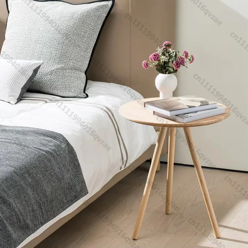 Modern Wooden Side Table Wooden Leg Factory Living Room Tea or Coffee Tray Table