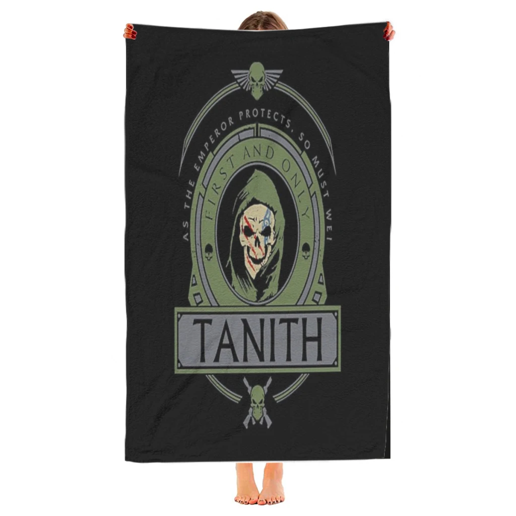 

Quick Drying Beach Towels TANITH - CREST EDITION 1 Oversized 30x60inch Printing Towel Super Absorbent Pool Towel Blanket