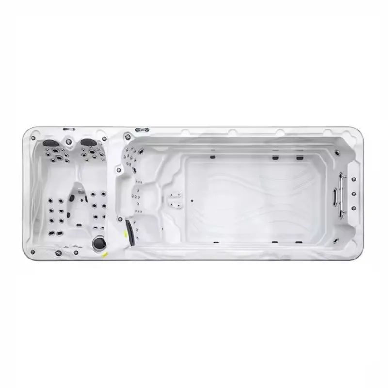 Outdoor Swimming Pool Whirlpool Large Endless Swim Spa
