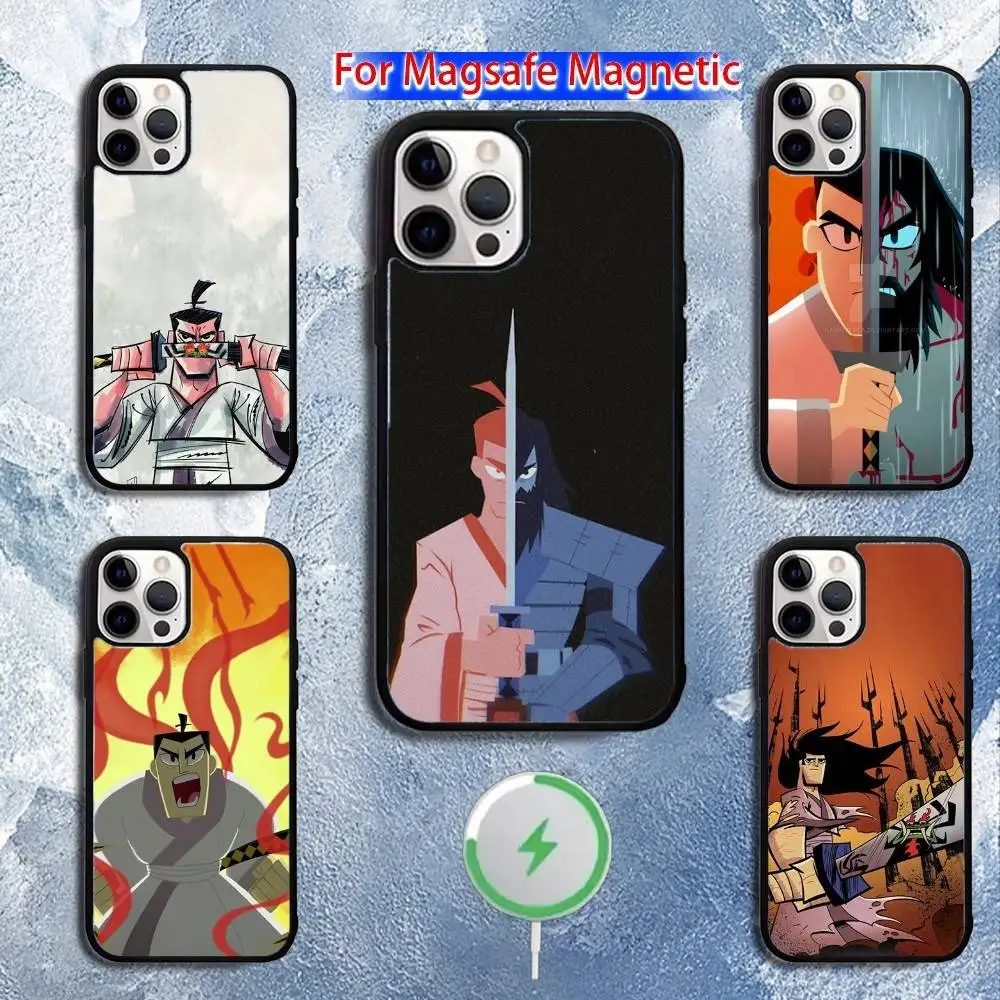 

S-Samurai J-Jack Phone Case For iPhone 16,15,14,13,12,11,Pro,Max,Plus,Mini,Magsafe,Magnetic Wireless Charging Case