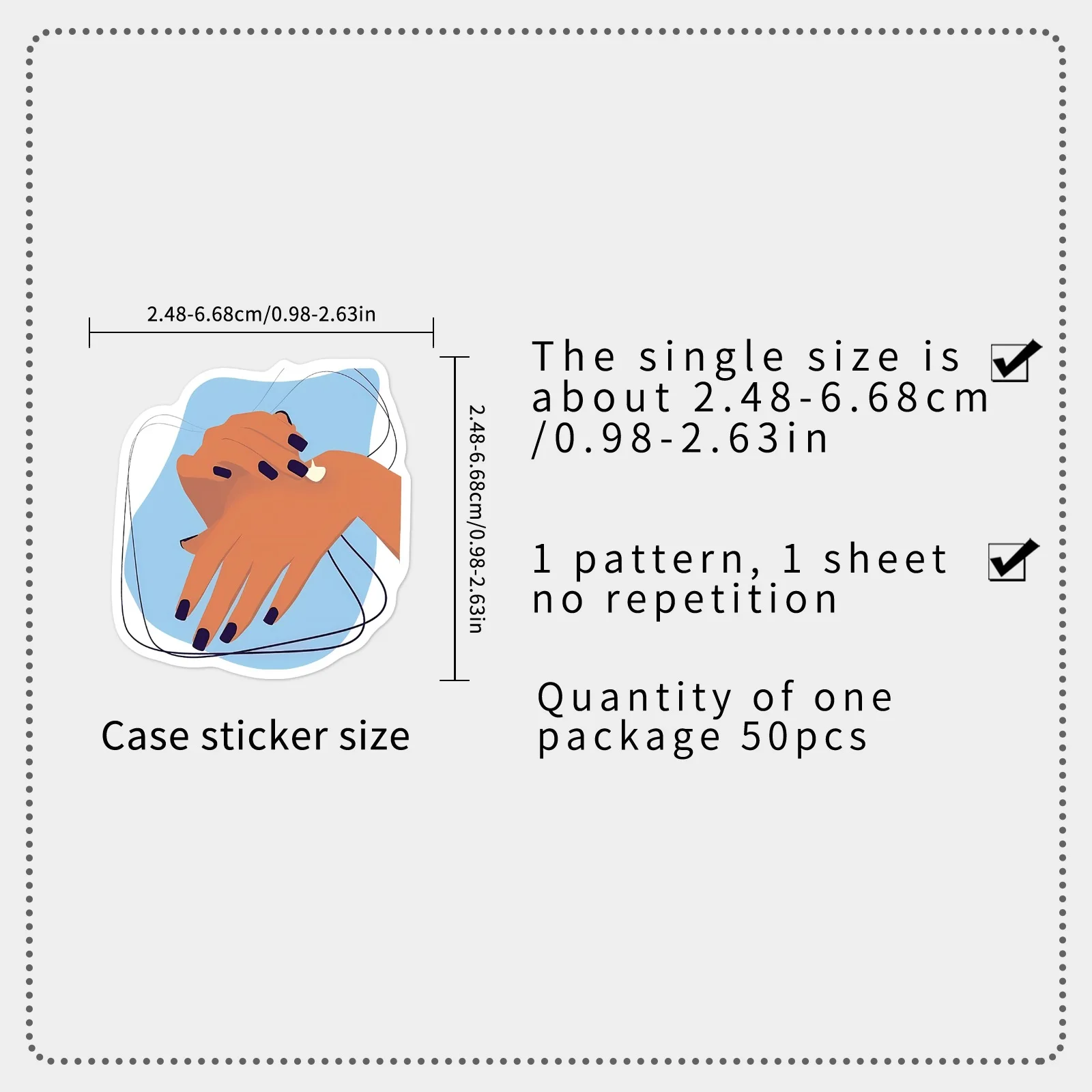 50 Pcs Beauty Skincare Stickers Girly Cartoon Cosmetics Fresh Waterproof Vinyl Decals for Storage Cabinet Laptop Gift
