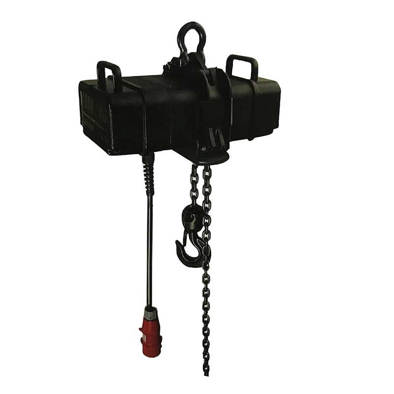 Professional Factory Customized 380v 3000kg Electric Stage Chain Hoist 4 Stage 3 Metre Hoist For Hot Sales