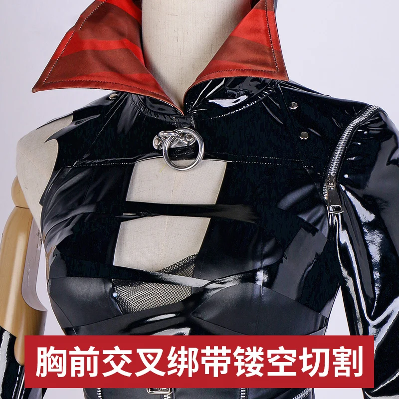 COS-HoHo Game Arknights W AMBIENCE SYNESTHESIA Battle Suit Cosplay Costume Sexy Lovely Uniform Halloween Party Outfit Women