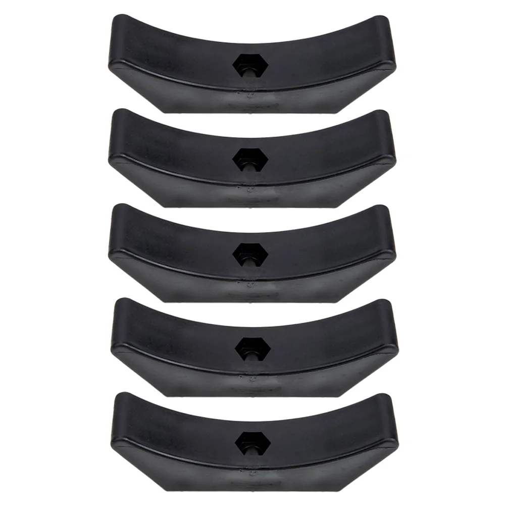 

5 Pcs Hollowed Dumbbell Rack Holder 146cm Long Equipment Bracket Sturdy PP Plastic Weight Lifting Accessories