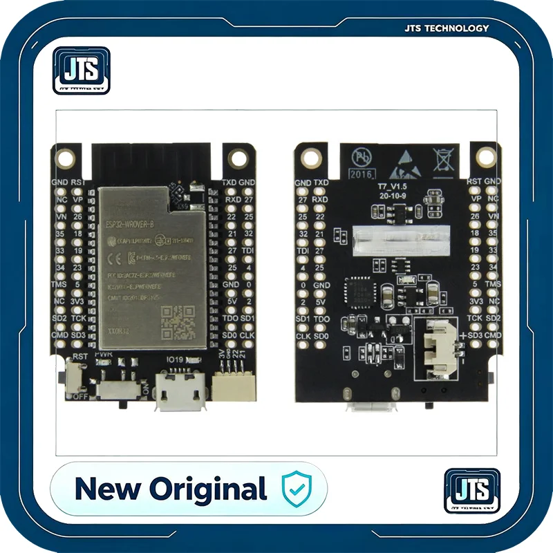 Mini32 Expansion Board ESP32-WROVER-E PSRAM Wi-Fi Bluetooth Module Development Board T7 V1.5 16MB-CH9102F T7 V1.5 4MB-CH9102F