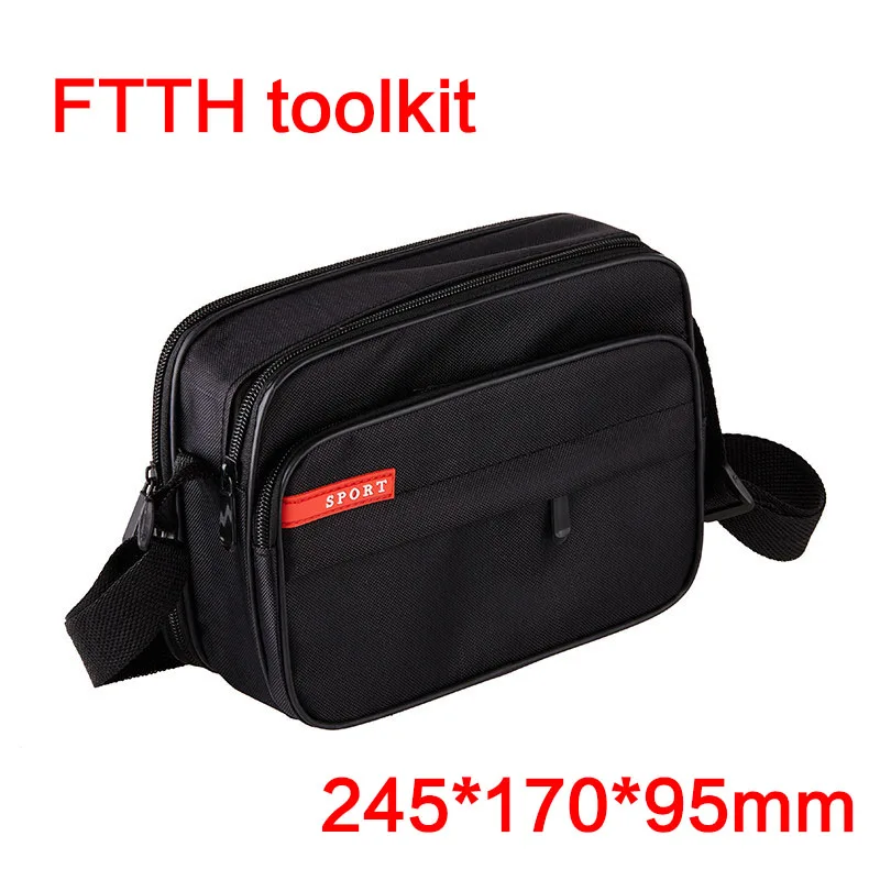 

FTTH Fiber Optic Tool Kit Fiber Optic Communication Construction Package Cloth Package Fiber Optic Connector Tool Bag Backpack