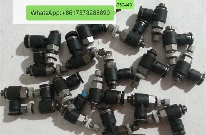 10PCS Throttle valve JSC4-M5A (M5 plug 4), JSC6-M5A (M5 plug 6) original second-hand, imported disassembly