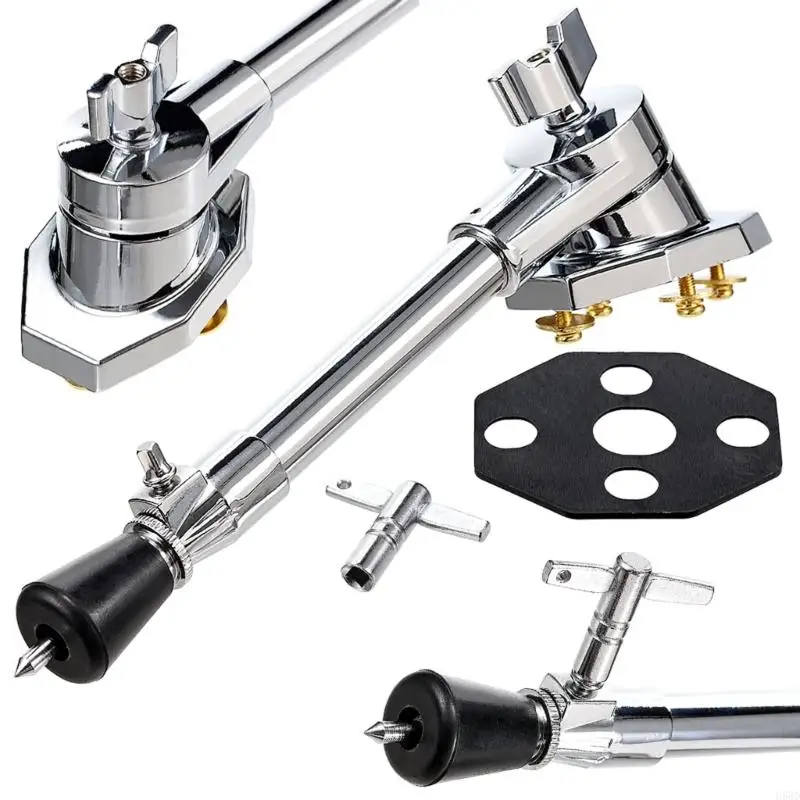 Metal Bass Drum Legs with Nonslip Design Drum Stand Replacement Feet for Secure Percussion Instrument Setup & Stability 