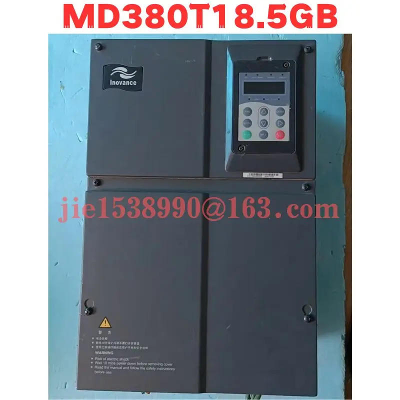 Used Frequency converter MD380T18.5GB Normal Function Tested OK
