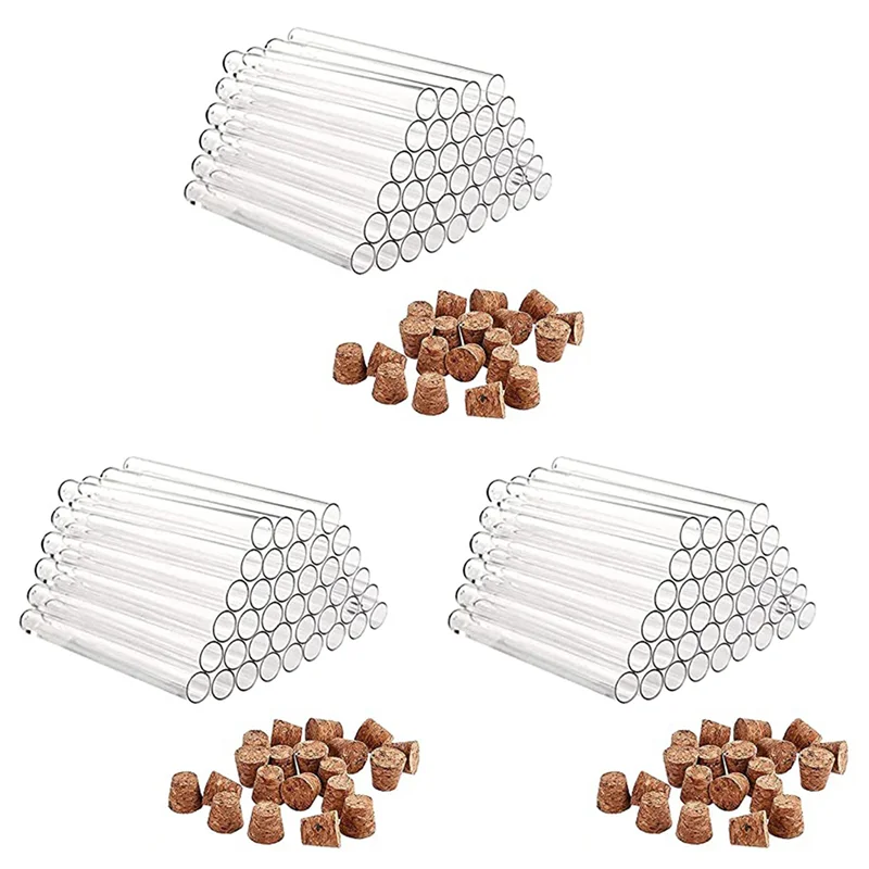 

A7THK-упаковка из 120 пластиковых пробирок с пробками, 20 мл пробирки для рукоделия, конфет, жидкостей, специй, цветов, 150X16 мм