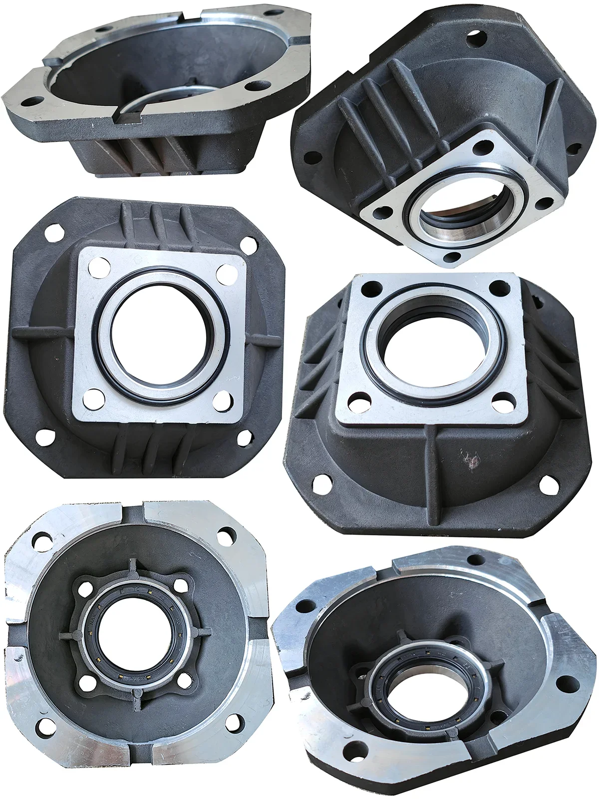 High Pressure Washer Pump Part Plunger Pump Flange for Electric Motor Piston Pump Flange for Oil Fuel Engine Diesel Engine