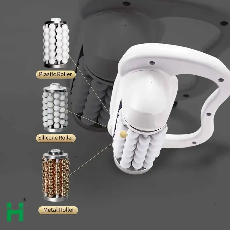 2025 Lymphatic Drainage Inner Roller Ball Body Cellulite Reduction Home Use Roller Therapy Deep Fat Removal Massager Machine