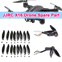 Original JJRC X16 Drone Spare Part X16 Propeller Props Blade CW CCW Wing / Motor Arm A/B Arm with Brushless Motor Accessory