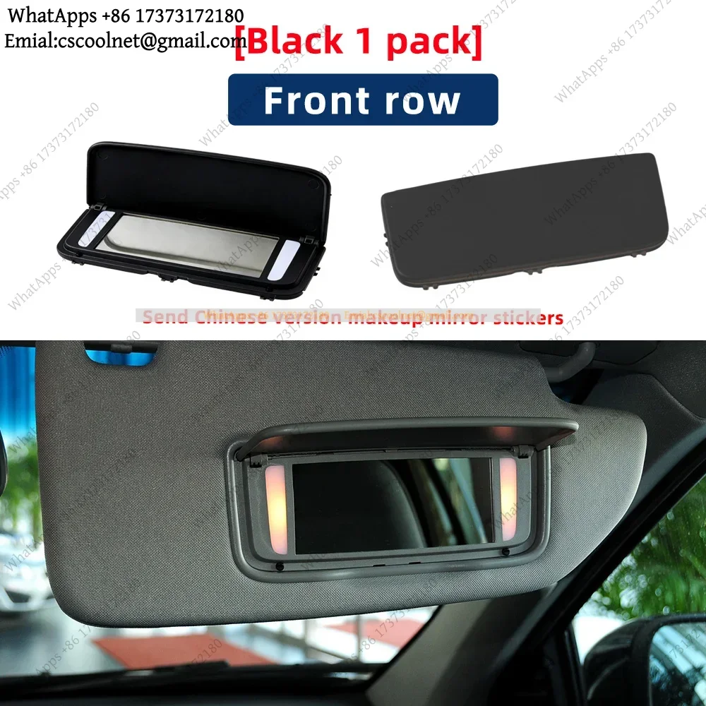 Sun Visor Makeup Mirror Glass Cover Light Lamp Cap Lid For XC60 XC90 S80 XC70 V70 Car Roof Sunvisor