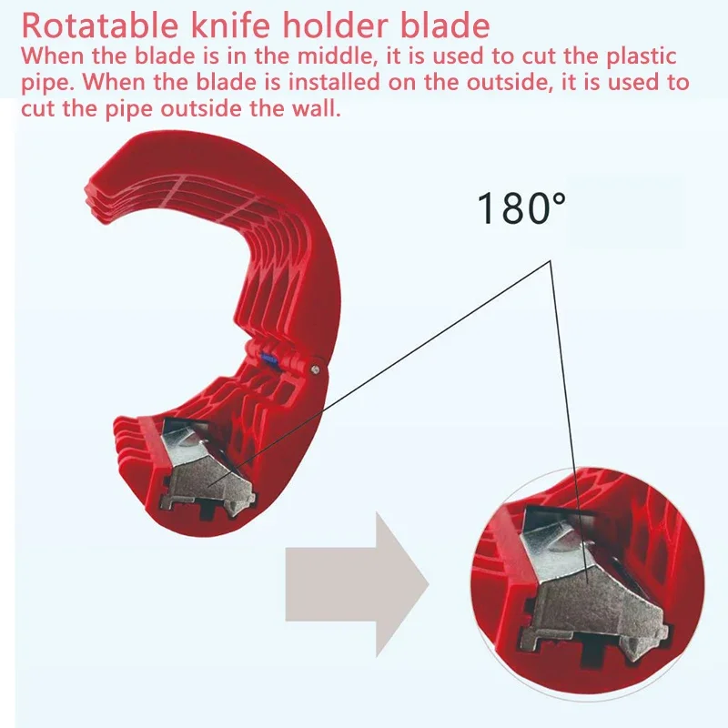 Portable Plastic Pipe Cutter, Pipe Cutter, PVC, PU, PP, PE Tube Pipe, Wire and Cable Cutting Tool, Dropshipping, 20-50mm