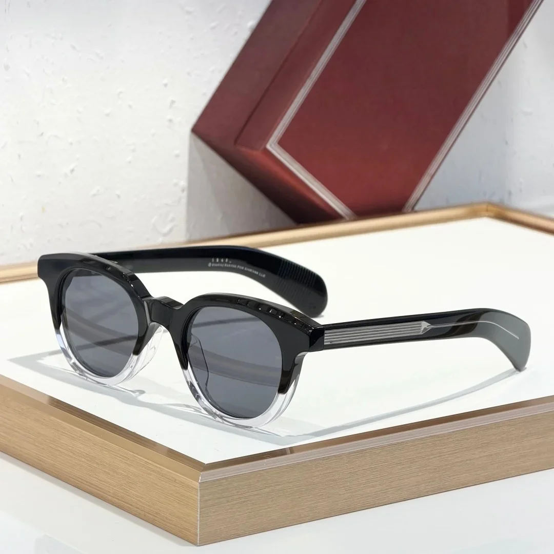 

JM 1948 48-23-146 Top Quality Mens Sunglasses for Women Retro Trend Luxury Acetate Titanium UV400 Designer Sunglasses Frame