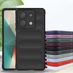 For Xiaomi Redmi Note 13 5G Case Xiaomi Redmi Note 13 Pro Plus Cover Skin-Friendy Luxury TPU Shockproof Protective Phone Cover