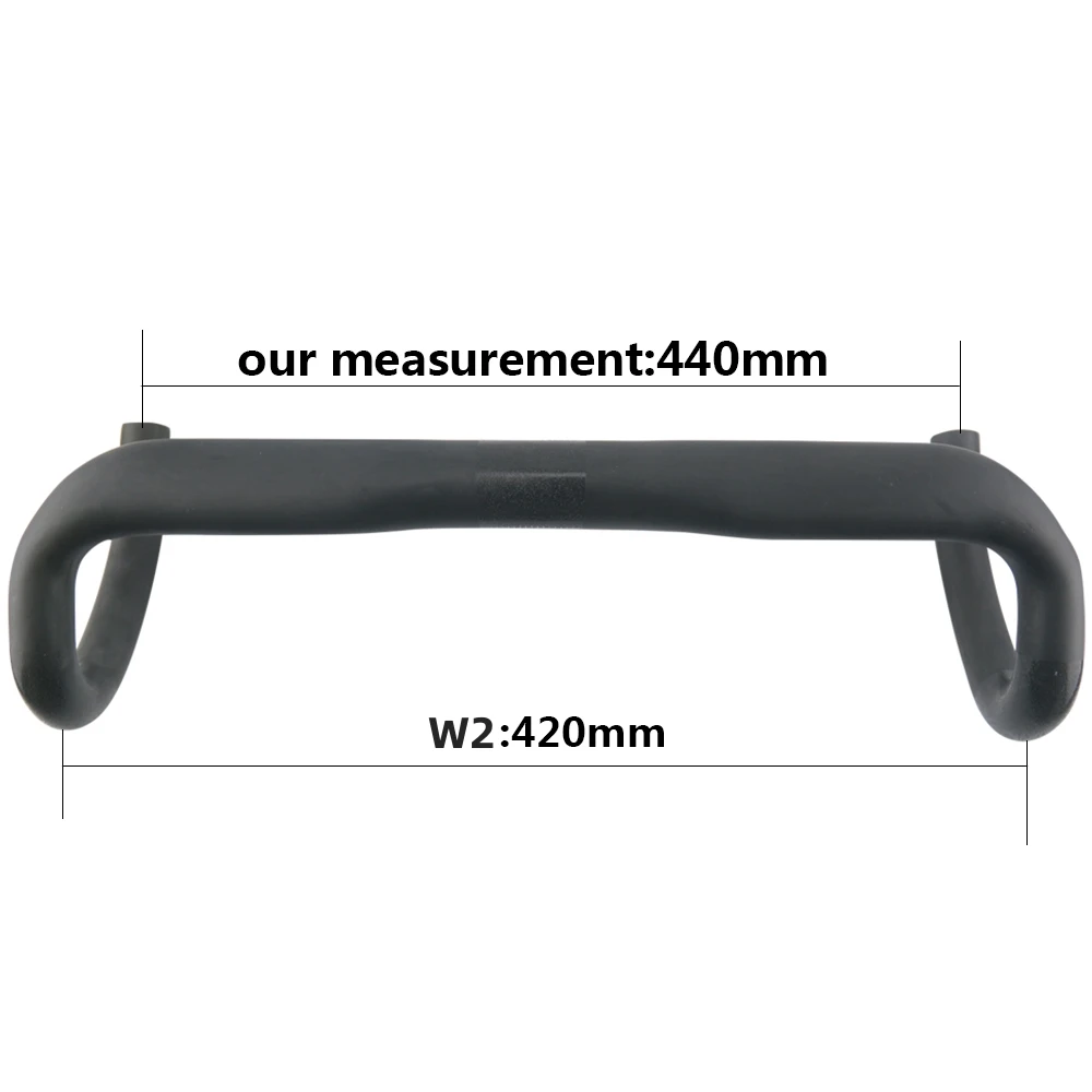 RXL SL 31,8 mm Carbon Drop Bar Rennrad Lenker 380/400/420/440 mm UD Matte Externe Routing Rennrad Lenker
