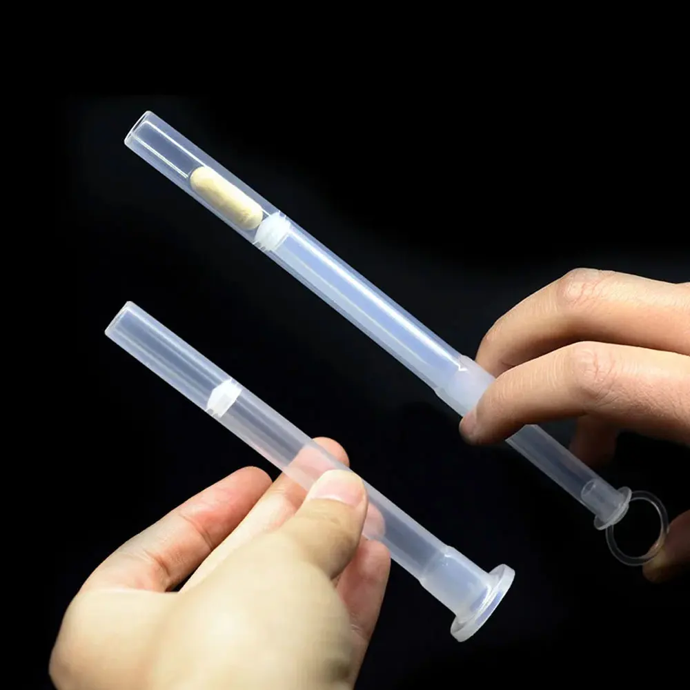 5Pcs-40Pcs Vagina Detox Suppositories Applicator Disposable Medical PP Capsule Applicators Available for Pills