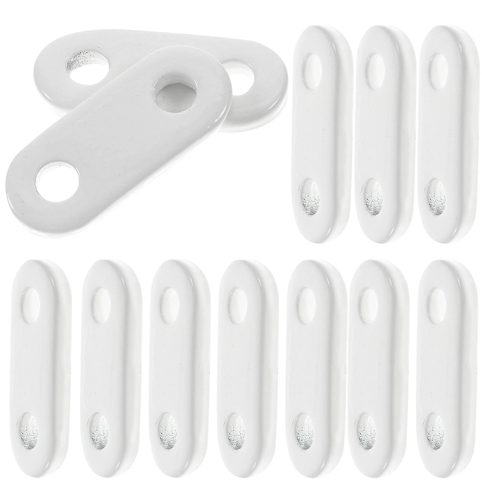 

12Pcs Curtain Weights Heavy Duty Drapery Bottom Weights for Window Shower Bathroom Curtain Anchor Blocks for Indoor Outdoor Use