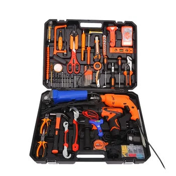 ZTEM Tool Box Sleeve Socket Set Multifunctional Tools Combination Electrician Car Repair Socket Wrench Kit Complete Kit Toolbox