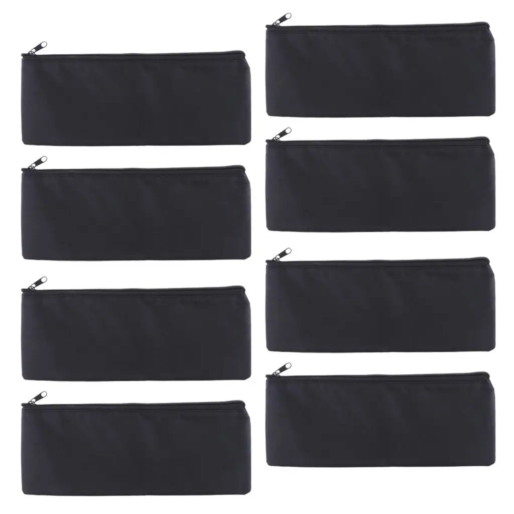 Mic Protective Bags Set Oxford Cloth Padded Zipper Storage Pouches Dust Scratch Moisture Guard for Microphones