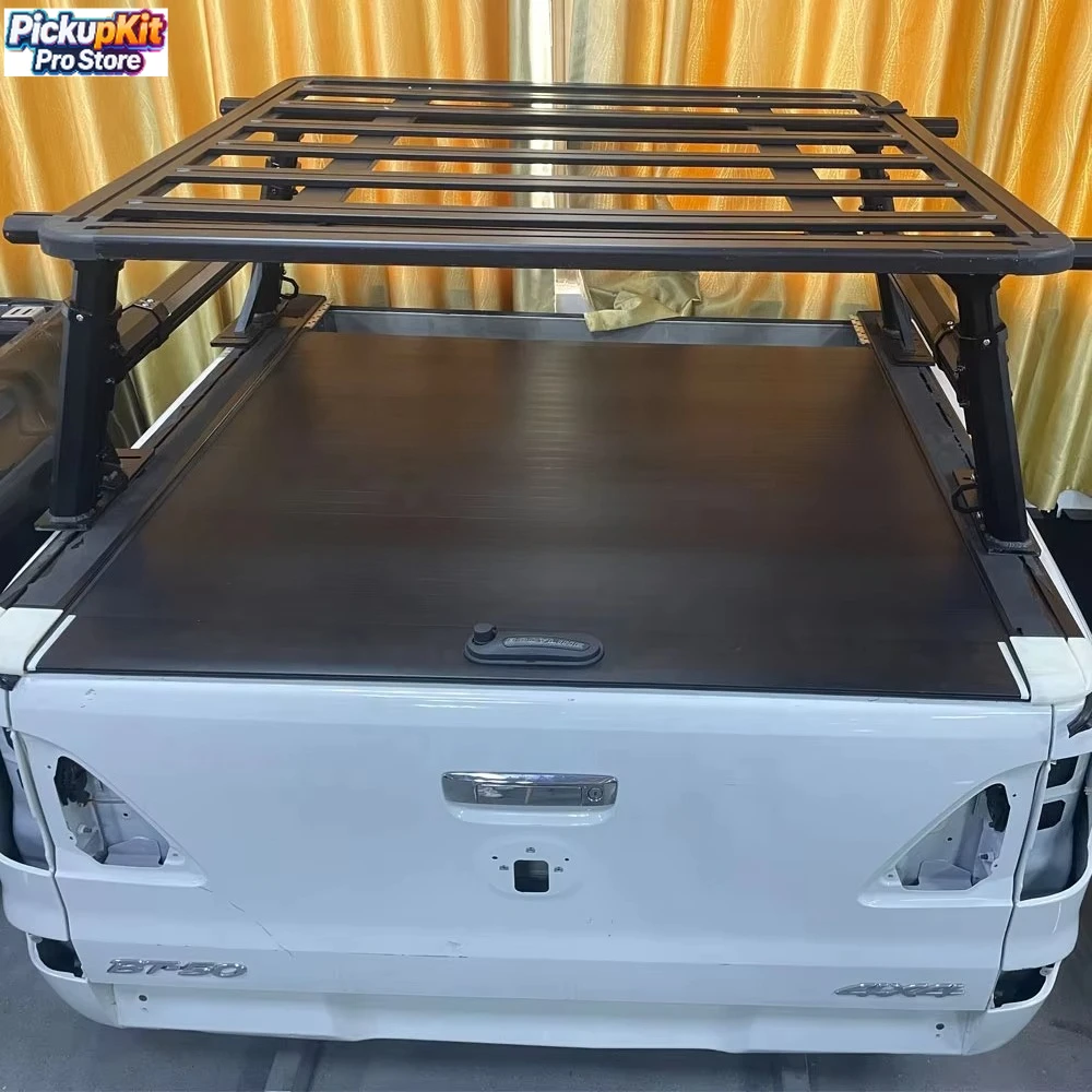 

Universal 4x4 Pickup Multifunction Roll Bar Roof Tent Luggage Carrier Cage Ladder Rack Truck Bed Rack for Hilux D‑max