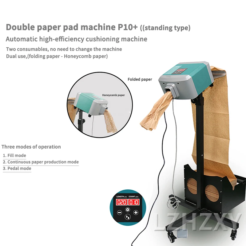 Buffer Paper Pad Machine Kraft Paper Pad Buffer Machine Three Operating Modes The Length Of The Paper Pad Can Be Set At Will