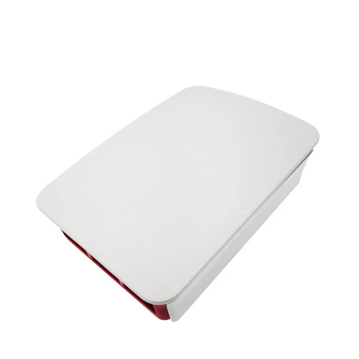 5 مجموعة Raspberry Pi 3 حافظة رسمية سوداء ABS صندوق الضميمة الاحترافي فقط لـ Raspberry Pi 3 Model B حافظة واقية بلاستيكية