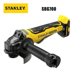 Stanley SBG700 Angle Grinder Lithium Brushless 20V Rechargeable Woodworking Saw Blade High-Power Electric Tool.