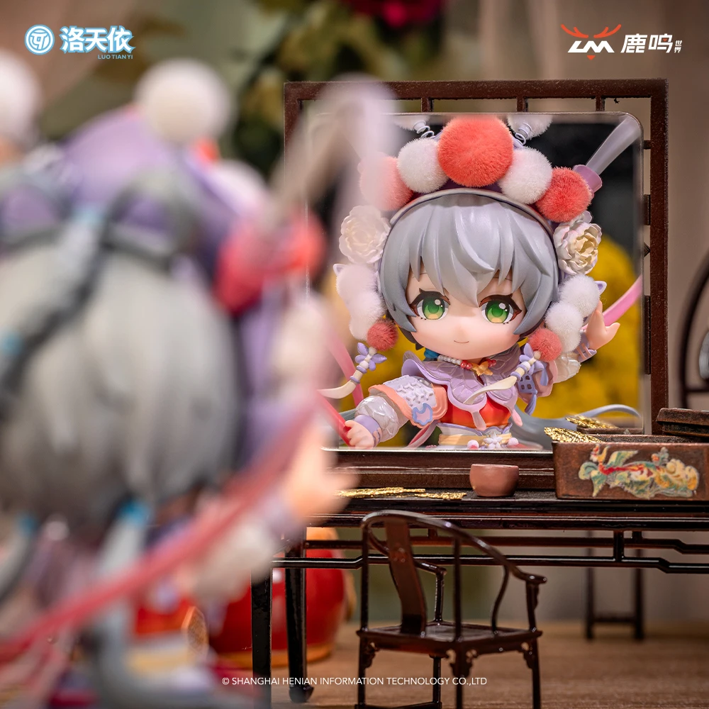 

Подлинные аниме-игрушки Luo Tianyi Vsinger Series Drama Style Q Version Аниме Девушка Певица Фигурка Модель игрушки Gif на день рождения