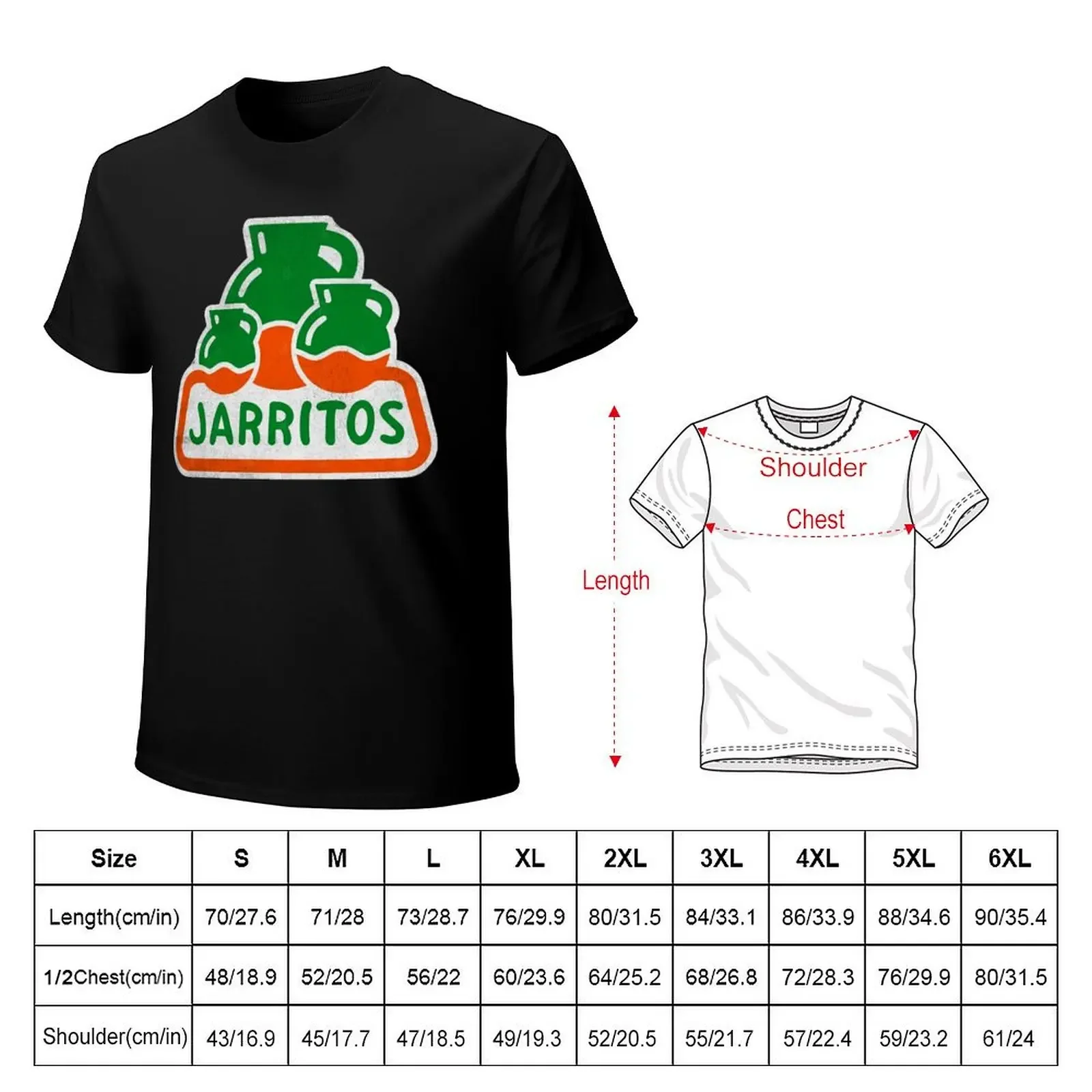 90s Jarritos T-shirt summer top tops mens funny t shirts