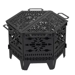 Outdoor Camping Stove Head Cooking Tea Barbecue Picnic Cookware Household Charcoal Barbecue Grill Heating Oven
