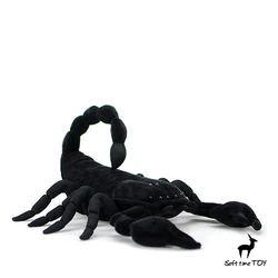 Emperor Scorpion High Fidelity Anime Cute Plushie Scorpion Plush Toys Lifelike Animals Simulation Stuffed Doll Kawai Toy Gifts F