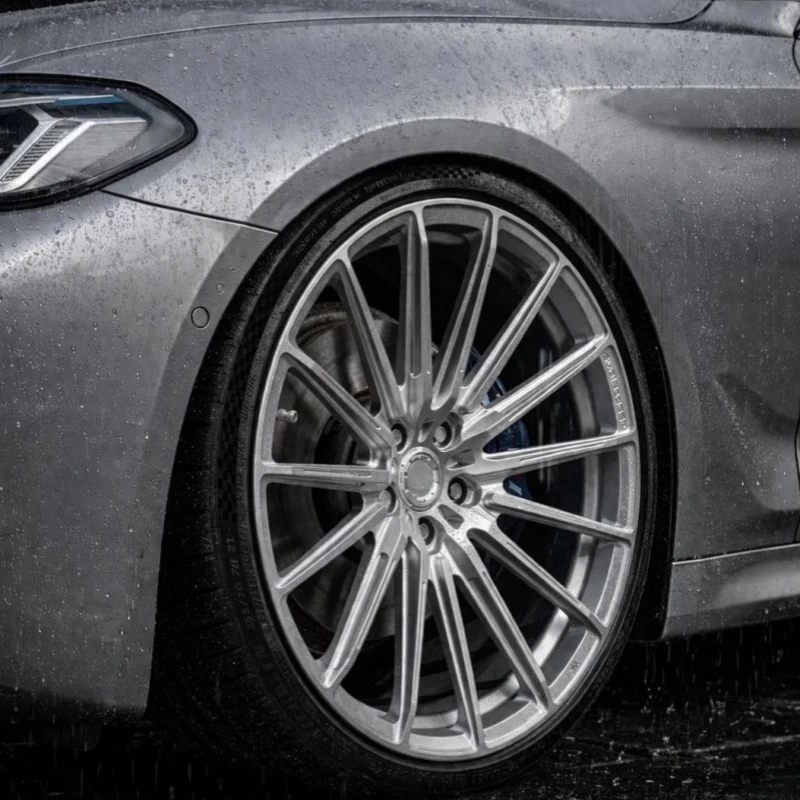 4 Piece Forged Custom Brushed Silver 18 19 20 21 Inch 5x112 5x120 Concave for E300L E260L GLE350 GLE450 GLS450 GLS480