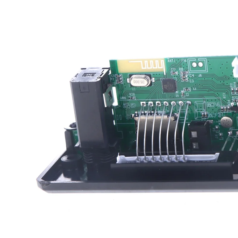 5V 2*3W Amplifier Bluetooth Decoder Board With Amplifier Microphone DIY FM Radio TF USB Car Audio Music Player Speakers