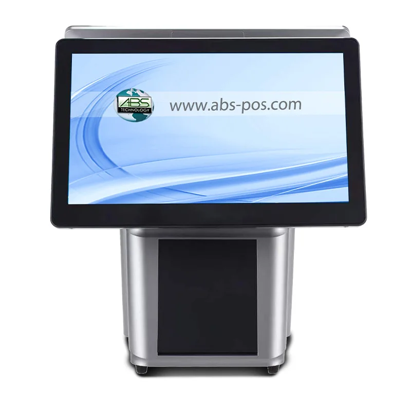 ATV&UTVCustomizable Single-Screen Android Touch POS Machine Cash Register System Quad-core 2.0GHz Processor 1080p Resolution Blu