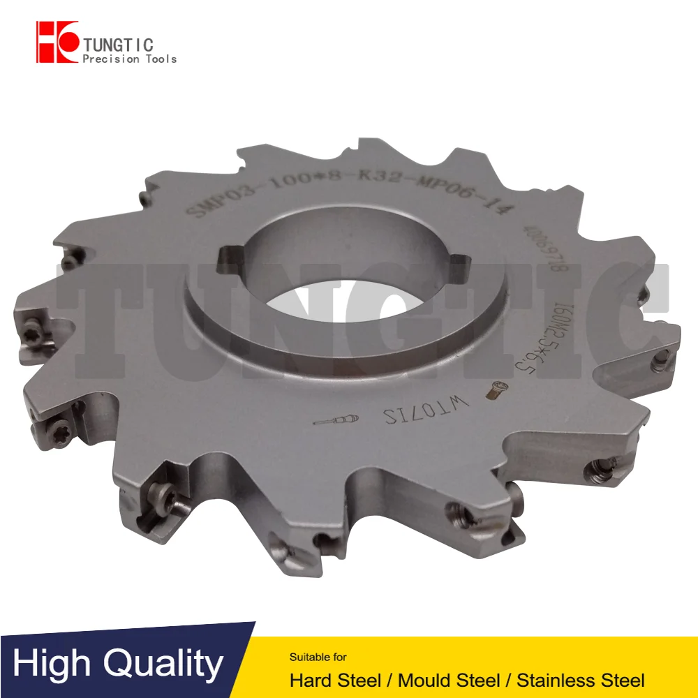 

SMP03-100-8-K32-MP06-14 1pc Side Indexable Milling Cutter Tool Holders