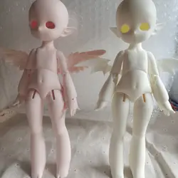 New 1/6 BJD Doll Elf With Wing Resin Material BJD Doll No Makeup DIY Cute Doll Gifts