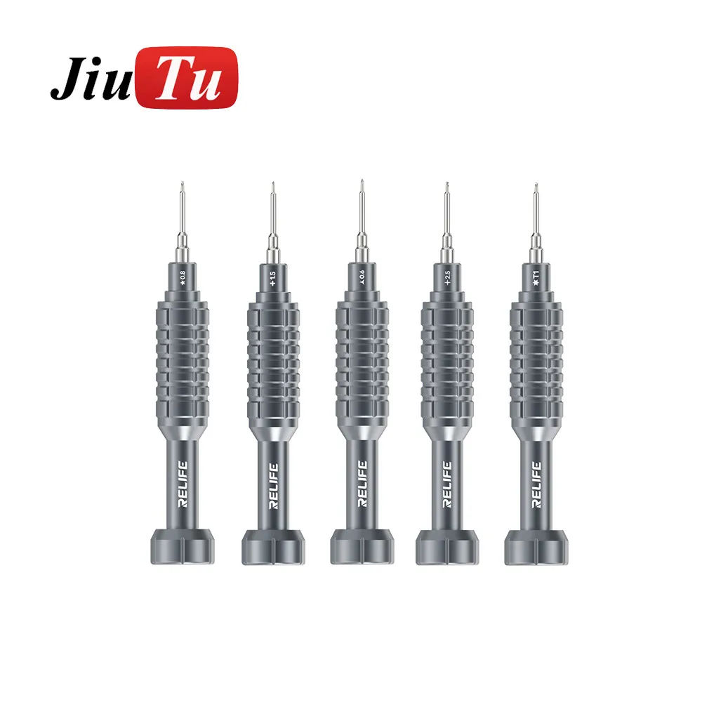 RELIFE RL-730/730A Steel King Classic Series Screwdriver Y0.6/0.8/+1.5/+2.5/T1 For iPhone Android Mobile Phone Open Tools