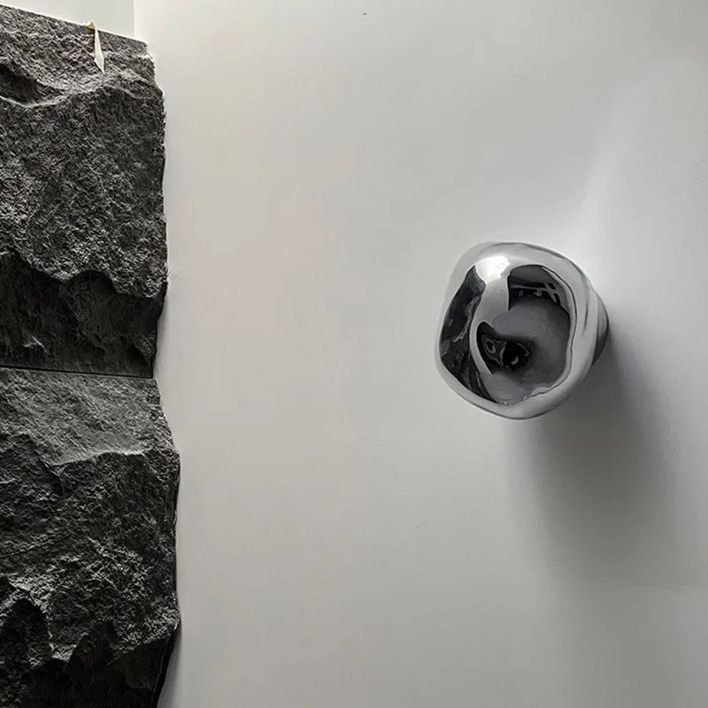Simple Modern Glass Lava LED Light Surface Mounted for Living Room Bedroom Background Wall Indoor Lighting with Light Source