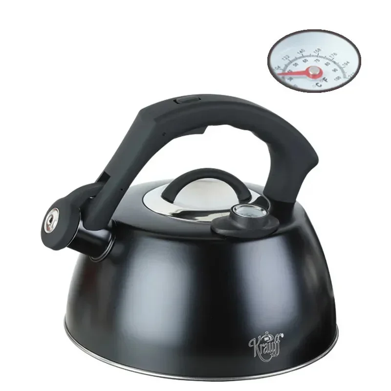 2.5L Whistling Tea Kettle Stainless Steel Handle Teapot For All Stove Tops Gas Stove Bouilloire Induction Cooker Kitchenware New