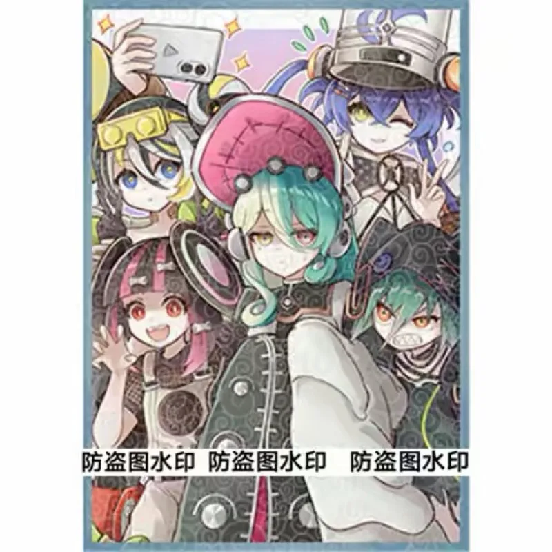Yu-Gi-Oh! Incredible Ecclesia The Virtuous Laser Powder Foil Flash Card Holder 63x90mm Game Collectible Card Protective Case Toy