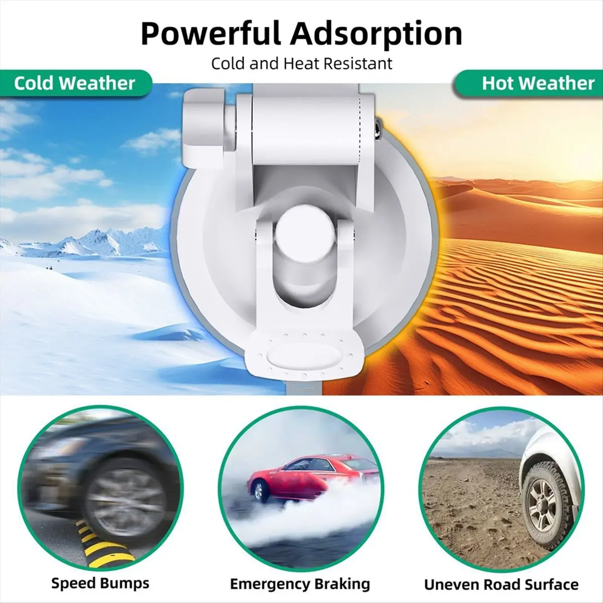 Goodprice For Starlink Mini Car Sunroof Suction Cup Mount Car Suction Cup Bracket Window Glass Satellite Holder for Car RV Boat