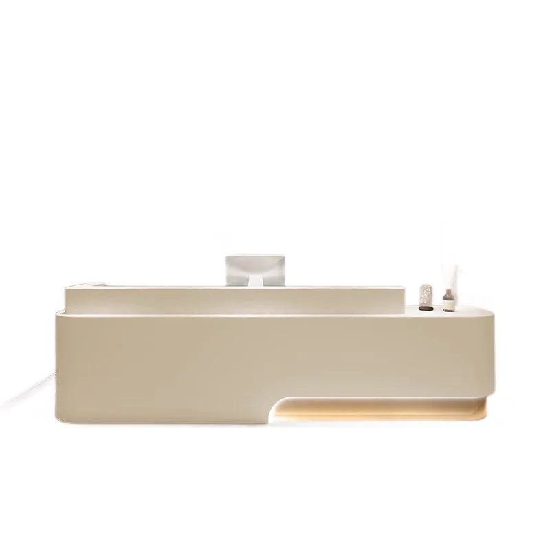 LMM simple beauty salon cashier table clothing barber shop bar table reception desk